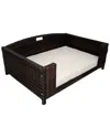 Iconic Pet Rattan Pet Sofa