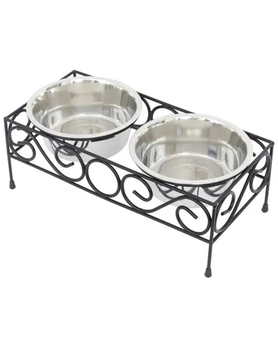 ICONIC PET ICONIC PET SMALL ELEVATED WIRED PET DOUBLE DINER
