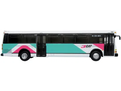 Iconic Replicas 1980 Grumman 870 Advanced Design Transit Bus Cat (citizens Area Transit) Las Vegas "301 Strip-north"