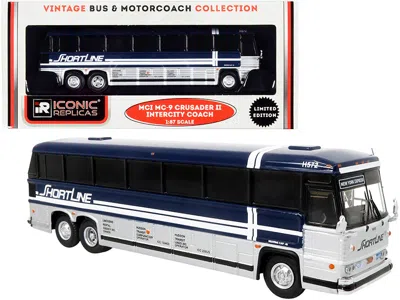 Iconic Replicas 1980 Mci Mc-9 Crusader Ii Intercity Coach Bus "new York Express" "short Line Bus Company" "vintage B