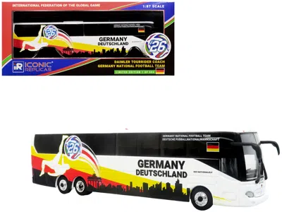Iconic Replicas Daimler Tourrider Coach Bus "germany National Football Team" White With Graphics "international Fede