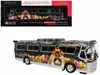 Iconic Replicas Dina 323 G2 Olimpico Coach Bus "autobuses De Las Catrinas: El Paraiso" Black With Dia De Los Muertos