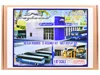 Iconic Replicas Greyhound Bus Station Diorama Ez Assembly Kit 1/87 (ho) Model By  In Multi
