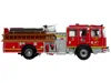 Iconic Replicas Kme Predator Fire Engine #8 "los Angeles County Fire Department" Red "5 Alarm" Series Limited Editio