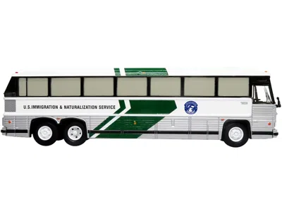 Iconic Replicas Mci Mc-12 Coach Classic Bus "u. S. Immigration & Naturalization Service" "vintage Bus & Motorcoach C