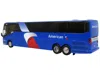 Iconic Replicas Prevost H3-45 Coach Bus "american Airlines Landline" Blue With Graphics Limited Edition 1/87 (ho) Di