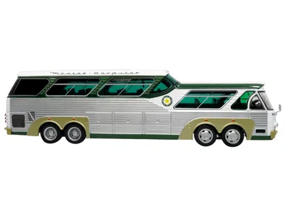 Iconic Replicas Sultana Tm 44-18 Sp Panoramico Coach Bus "estrella De Oro - Acapulco" White And Green With Silver Si