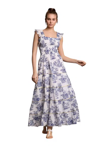 Iconique Women's Dress  Ic25077 Multicolor White/blue