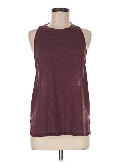 Pre-owned Icyzone Active Tank Top In Burgundy