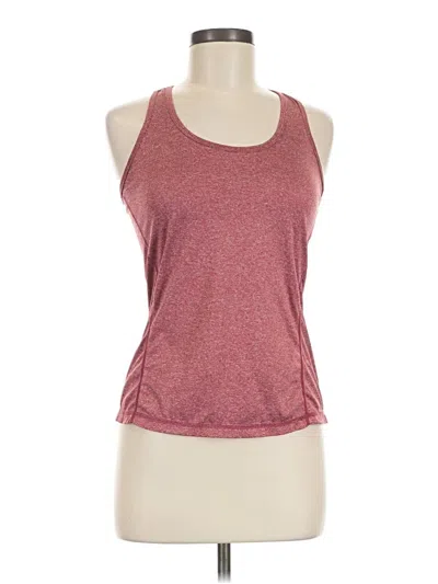 Pre-owned Icyzone Active Tank Top In Burgundy