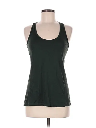 Pre-owned Icyzone Active Tank Top In Green