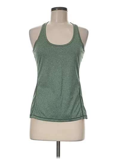 Pre-owned Icyzone Active Tank Top In Green