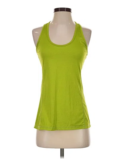 Pre-owned Icyzone Active Tank Top In Green
