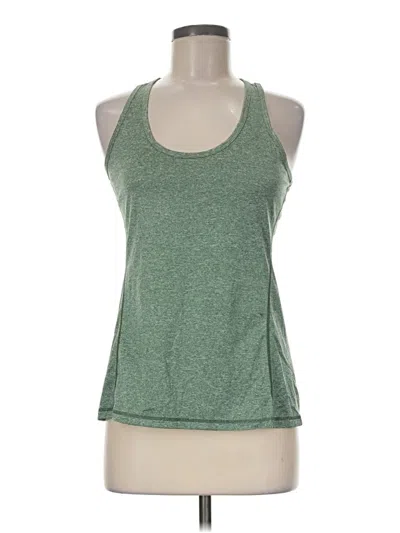 Pre-owned Icyzone Active Tank Top In Green