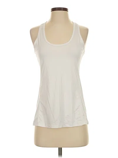Pre-owned Icyzone Active Tank Top In Ivory