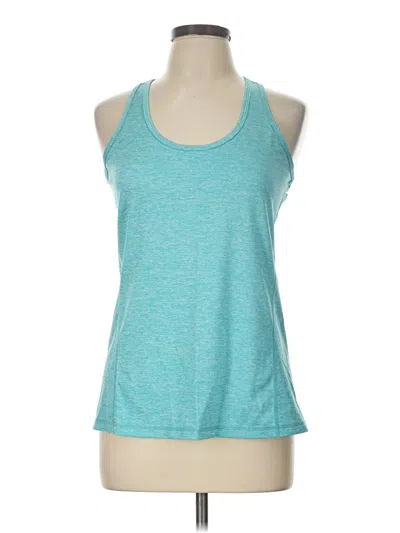 Pre-owned Icyzone Active Tank Top In Teal