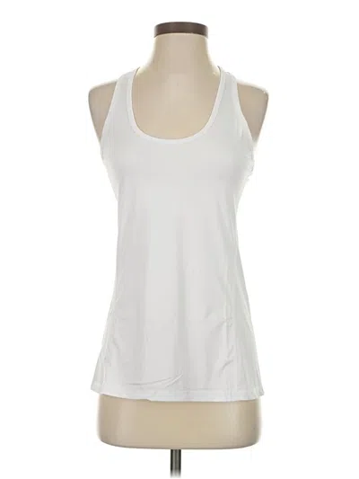 Pre-owned Icyzone Active Tank Top In White