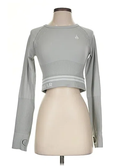 Pre-owned Icyzone Long Sleeve T-shirt In Silver