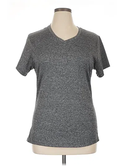 Pre-owned Icyzone Short Sleeve T-shirt In Gray