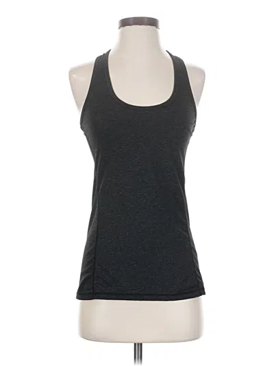 Pre-owned Icyzone Sleeveless Top Gray Halter Neckline Tops