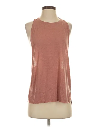 Pre-owned Icyzone Sleeveless T-shirt In Brown