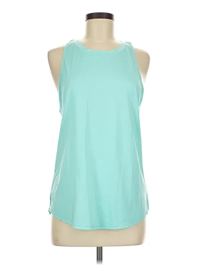 Pre-owned Icyzone Sleeveless T-shirt In Teal