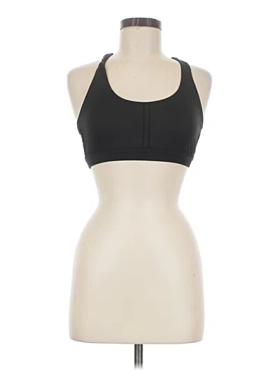 Pre-owned Icyzone Sports Bra In Black