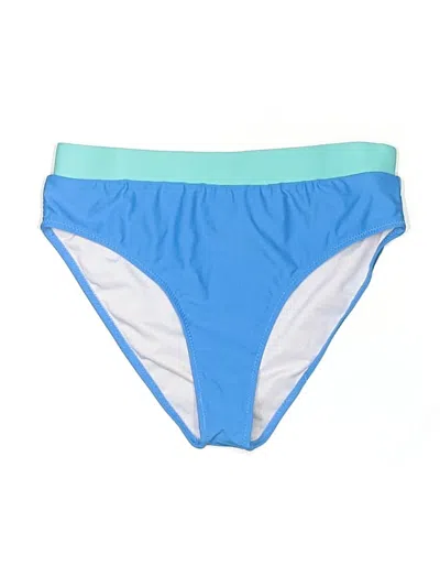Pre-owned Icyzone Swimsuit Bottoms In Blue