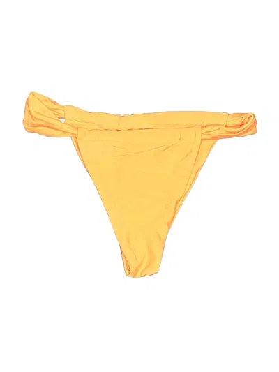 Pre-owned Icyzone Swimsuit Bottoms In Yellow