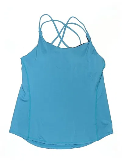 Pre-owned Icyzone Swimsuit Top Blue Swimwear