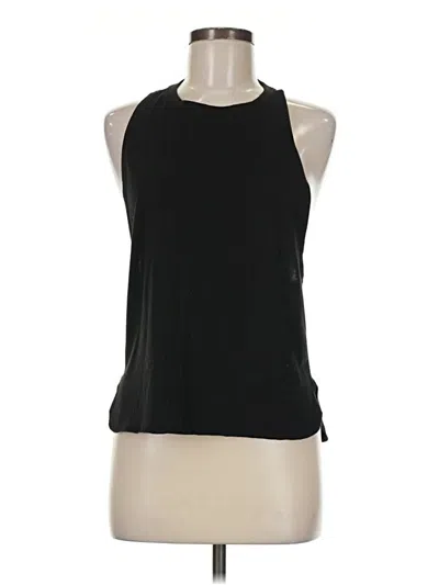 Pre-owned Icyzone Tank Top Black Halter Neckline Tops
