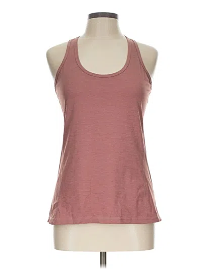 Pre-owned Icyzone Tank Top Pink Halter Neckline Tops