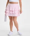 Id Ideology Plus Size Flounced Active Skort, Created For Macy's