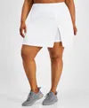ID IDEOLOGY PLUS SIZE SIDE-SLIT SKORT, CREATED FOR MACY'S