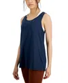 ID IDEOLOGY WOMEN'S ACTIVE 3 PACK SOLID TANK TOP, CREATED FOR MACY'S