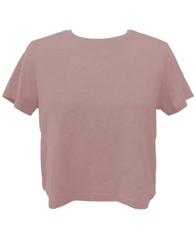 Id Ideology Women's Boxy Short-sleeve T-shirt, Created For Macy's In Vintage Ma