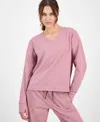 Id Ideology Women's Brushed Rib V-neck Sweater, Macy's Exclusive