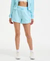 Id Ideology Women's Drawstring-waist Dolphin-hem Shorts, Exclusively At Macy's