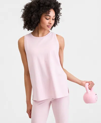 Id Ideology Women's Essential Cotton Tank Top, Exclusively At Macy's In Orange