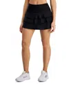 Id Ideology Toddler & Little Girls Flounce Skort With Built-in Shorts, Created For Macy's In Deep Black
