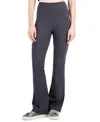Id Ideology Women's Petite High Rise Flare Leggings, Created For Macy's In Spiced Cinnamon