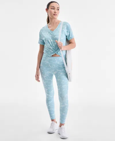 Id Ideology Women's Marina Whisper Compression Leggings, Macy's Exclusive