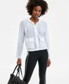 Id Ideology Women's Mesh Relaxed Full-zip Hoodie, Exclusively At Macy's