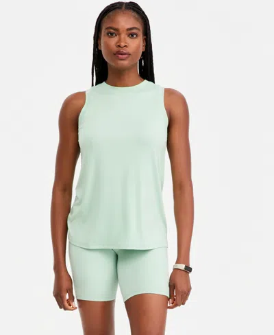 Id Ideology Women's Performance Essential Tank Top, Macy's Exclusive In Indigo Sea