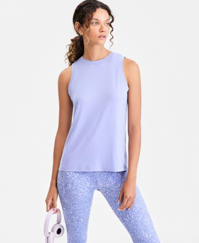 Id Ideology Women's Performance Essential Tank Top, Macy's Exclusive In Purple