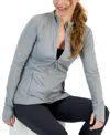 ID IDEOLOGY WOMEN'S PERFORMANCE FULL-ZIP JACKET, CREATED FOR MACY'S