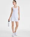 Id Ideology Women's Performance Ribbed Sleeveless Dress, Exclusively At Macy's