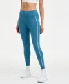 Id Ideology Women's Piped 7/8-length Compression Leggings, Exclusively At Macy's