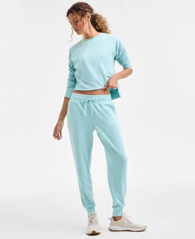 Id Ideology Women's Relaxed Butter Soft Joggers, Macy's Exclusive In Animal Print