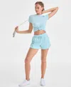 Id Ideology Women's Relaxed High-rise Butter-soft Shorts, Macy's Exclusive